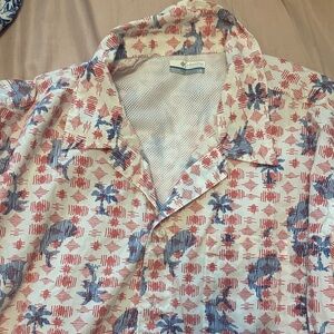 Columbia Red and Blue Graphic Shirt